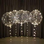 Globos LED – Decoración de fiesta reutilizable para cumpleaños, bodas y eventos (10 piezas)