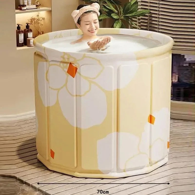 Bañera Plegable Portátil – Compacta y Cómoda Bañera de Spa para Uso en Casa