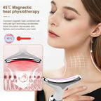 7-en-1 EMS Aparato de Masaje Facial y de Cuello - Unidad de Reafirmación y Lifting