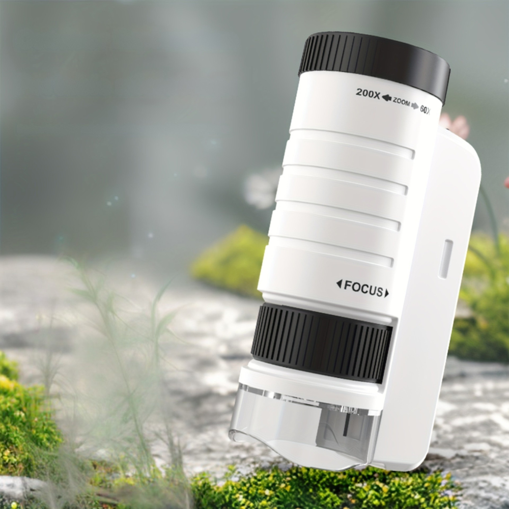 Mini Microscopio con Luz LED para Niños
