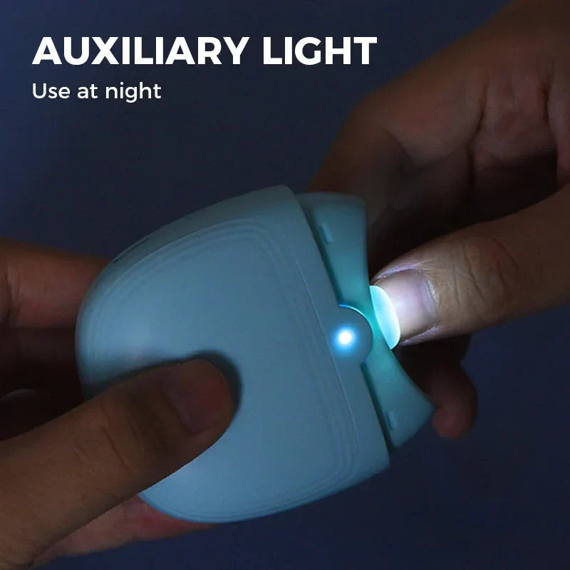 Cortador de uñas eléctrico, pulidor automático de uñas, manicura
