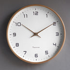 Reloj de pared de madera - simplicidad escandinava