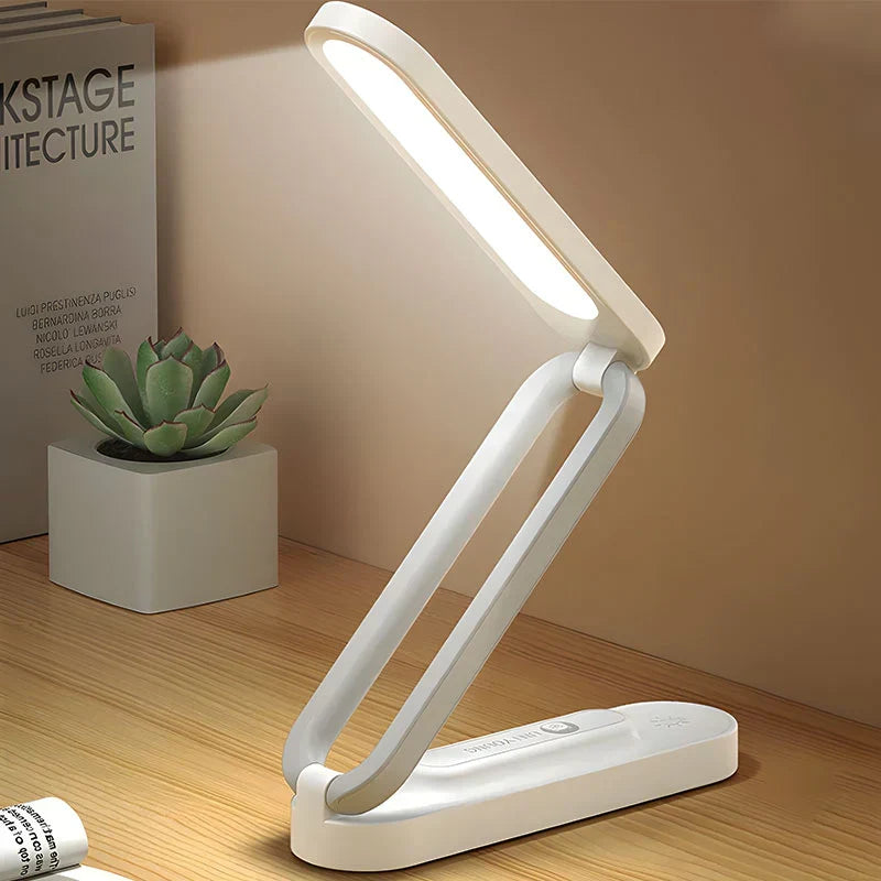 Lámpara de Escritorio LED Inalámbrica Recargable con Regulador Táctil Lámpara de Mesa Compacta