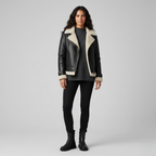 Chaqueta con forro Sherpa