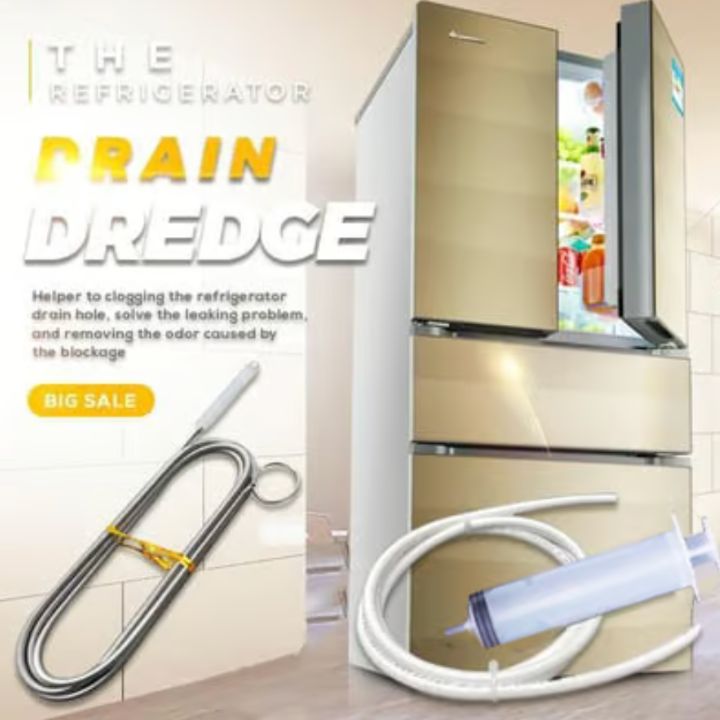 FridgeFlow – Kit de limpieza para desagües de refrigeradores