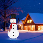 Decoración de Luz de Muñeco de Nieve Exterior