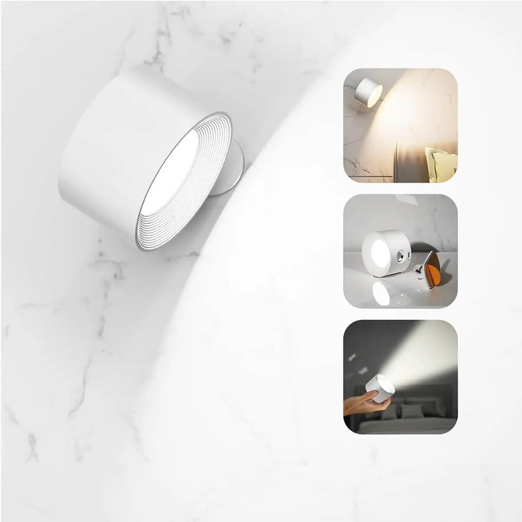 Luz Nórdica – lámpara de pared inalámbrica, recargable y controlada a distancia con diseño escandinavo