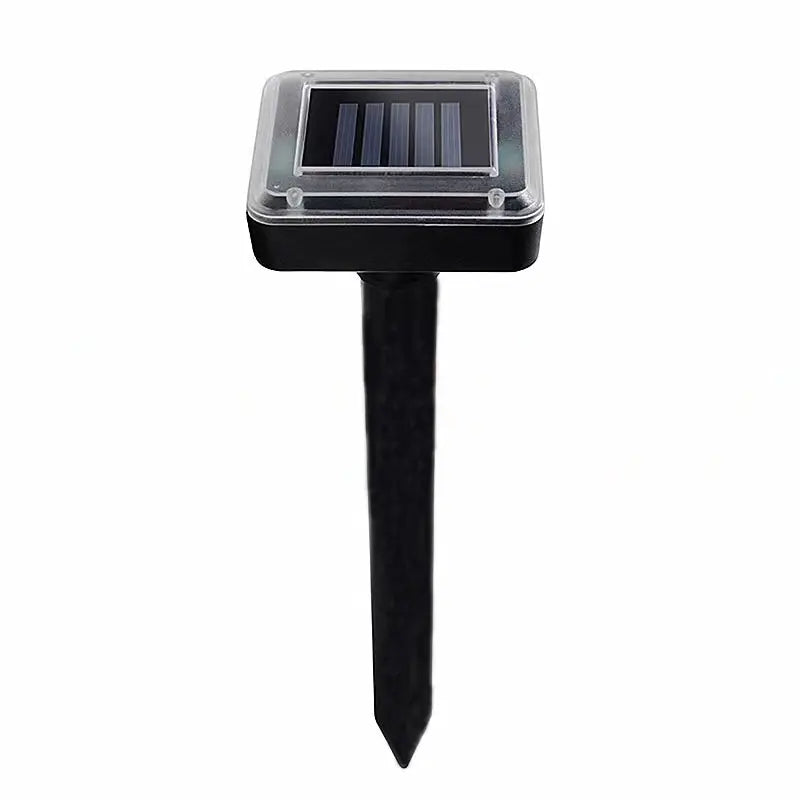 Dispositivo de ultrasonido solar para ahuyentar serpientes y plagas – unidad para el jardín