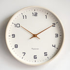 Reloj de pared de madera - simplicidad escandinava