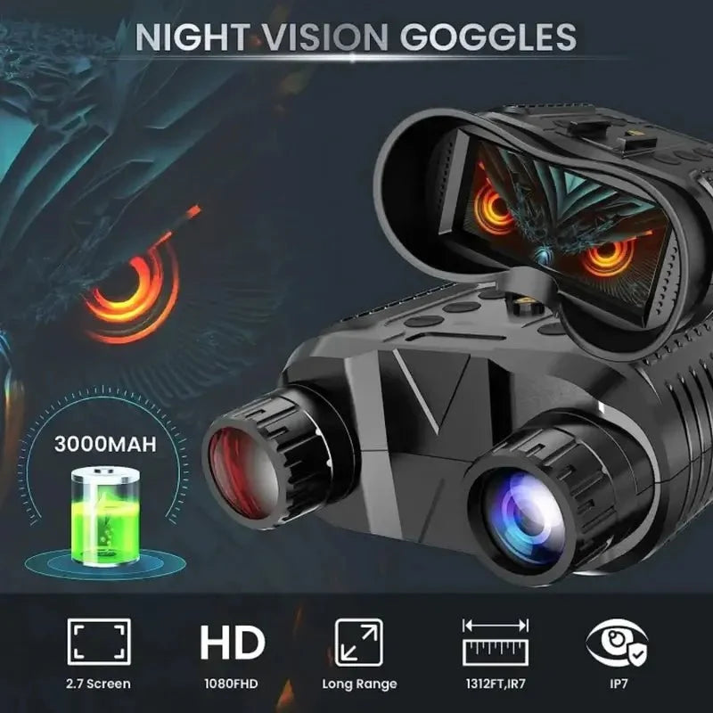 Binoculares IR de Visión Nocturna 3D