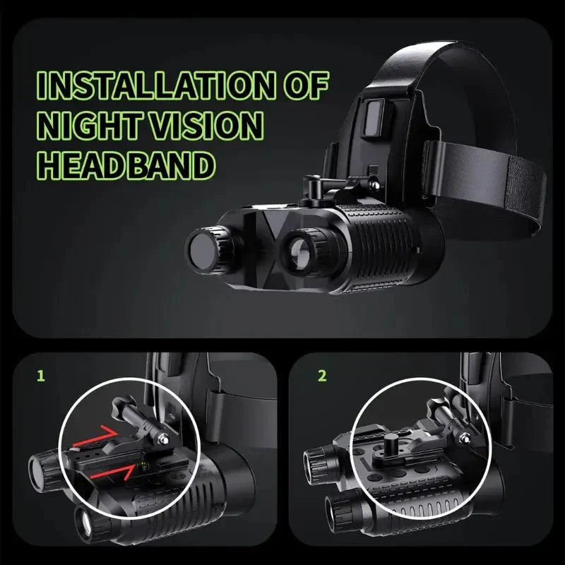 Binoculares IR de Visión Nocturna 3D