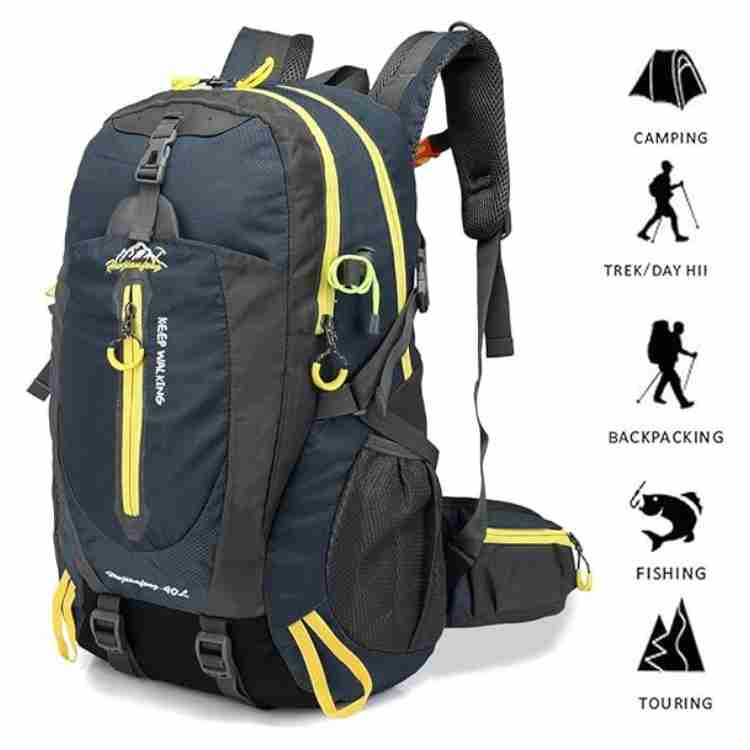 Mochila de Senderismo Impermeable de 40L