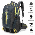 Mochila de Senderismo Impermeable de 40L