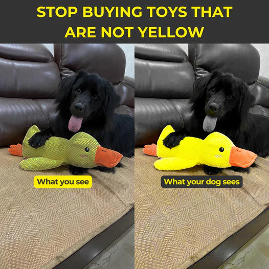 Juguete de Pato Relajante – Juguete de Peluche Suave y Relajante para Mascotas