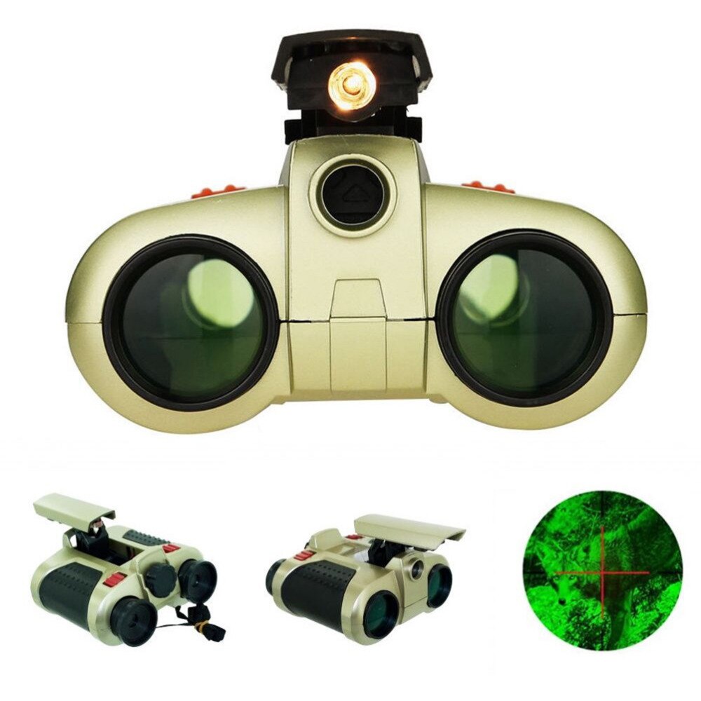 Binoculares de visión nocturna para aventuras infantiles