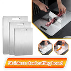 Royallure Titanio Tabla de Cortar Mejorada - Duradera, Doble Lado, Superficie Segura de Grado Alimenticio para Cocina y Uso al Aire Libre