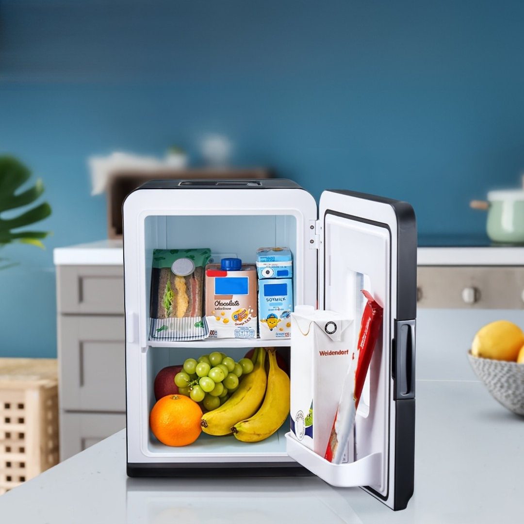 Mini Refrigerador Portátil Silencioso para Bebidas 15L