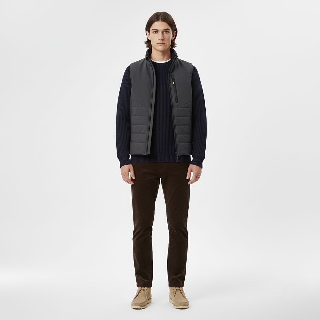 Chaleco acolchado Softshell