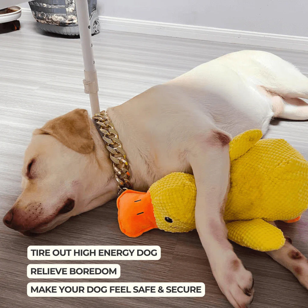 Juguete de Pato Relajante – Juguete de Peluche Suave y Relajante para Mascotas