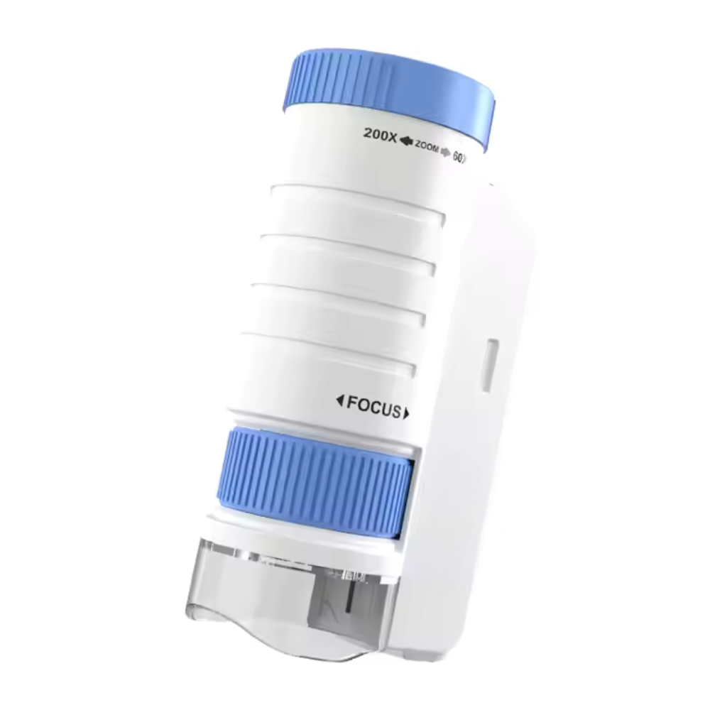 Mini Microscopio con Luz LED para Niños