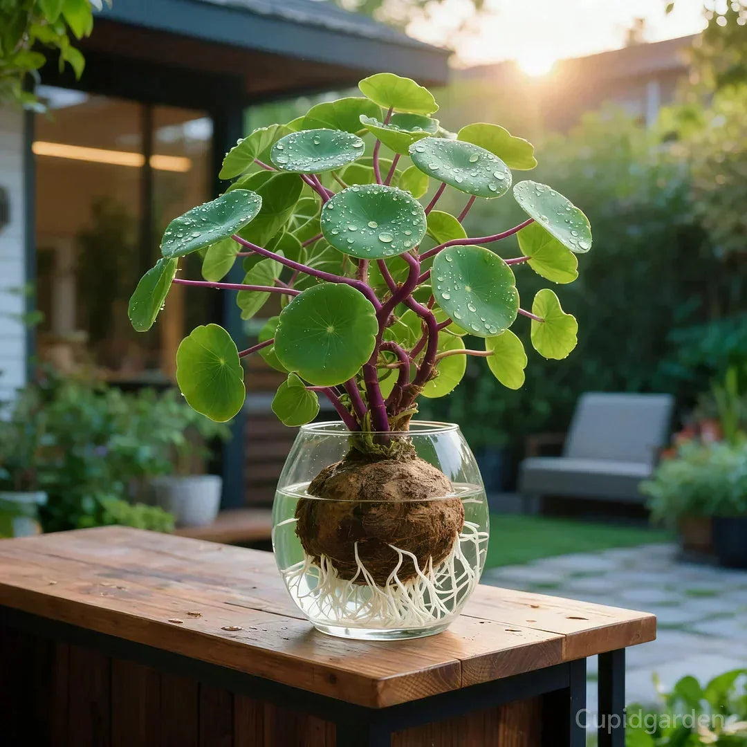 Stephania Erecta Planta de Interior – Planta Ornamental de Bajo Mantenimiento con Caudex Único para Sala de Estar, Oficina o Alféizar