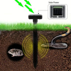 Dispositivo de ultrasonido solar para ahuyentar serpientes y plagas – unidad para el jardín