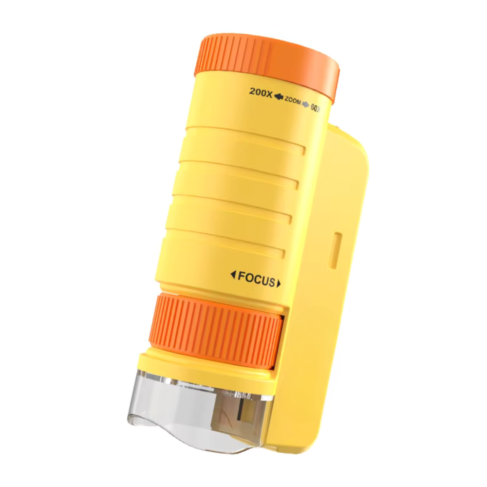 Mini Microscopio con Luz LED para Niños