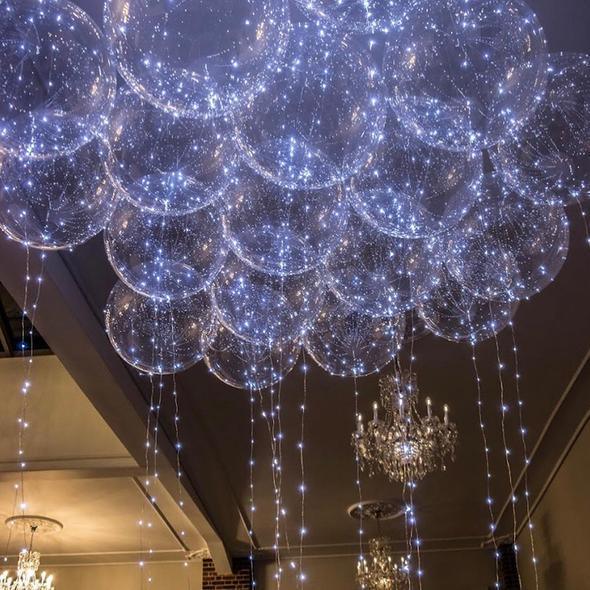 Globos LED – Decoración de fiesta reutilizable para cumpleaños, bodas y eventos (10 piezas)