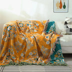 Manta de Cuadros Luxe – Suave Manta Decorativa con Diseño Atemporal para Sofá y Cama