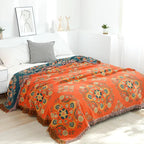 Manta de Cuadros Luxe – Suave Manta Decorativa con Diseño Atemporal para Sofá y Cama