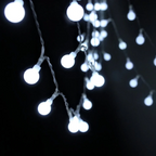 Cuerda de Luces LED Hadas Interior Exterior Blanco Cálido Estrella Flor Bola Dormitorio