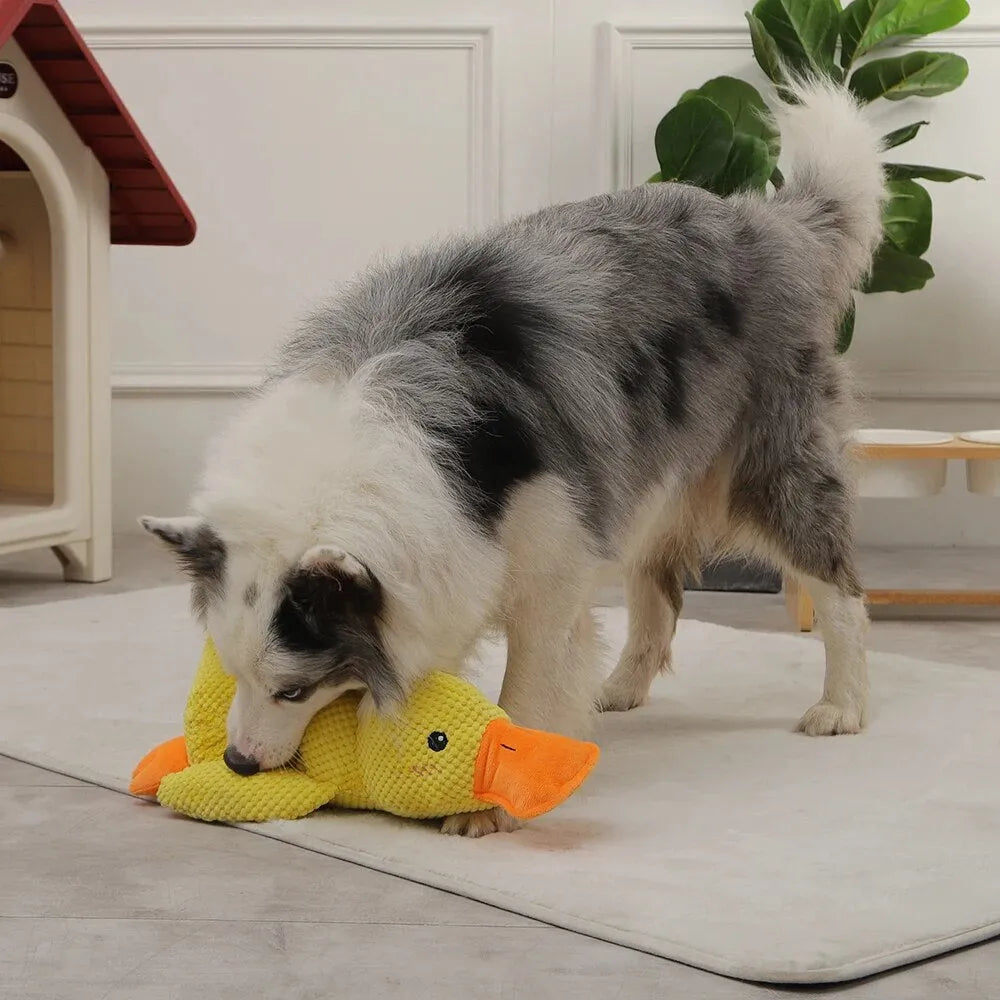 Juguete de Pato Relajante – Juguete de Peluche Suave y Relajante para Mascotas