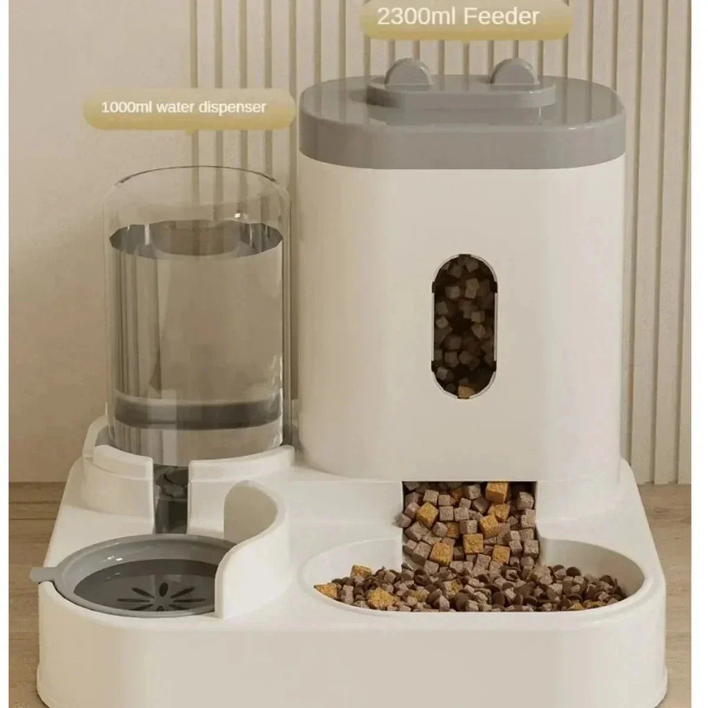 Comedero automático inteligente para mascotas – Práctico, dispensador de comidas programado