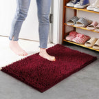 CloudStep Chenille alfombra de baño – Alfombra de entrada ultrasuave para una comodidad acogedora