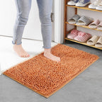 CloudStep Chenille alfombra de baño – Alfombra de entrada ultrasuave para una comodidad acogedora