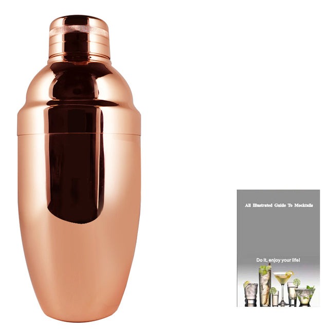Royallure set de coctelera Boston de acero inoxidable de 22 piezas — Juego completo de herramientas de bar
