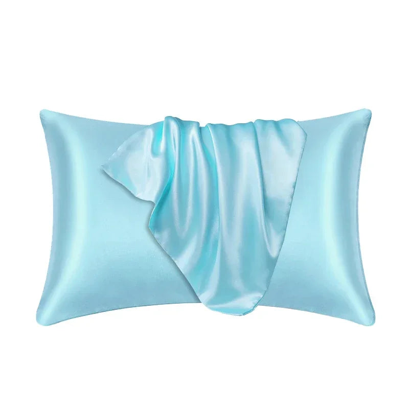 Funda de Almohada de 100% Seda de Morera – Suave para el Cabello y la Piel