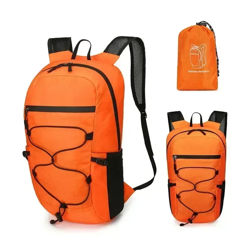 Carvallo PackLite 20 L | Ultraligero y A Prueba de Agua | Plegable para Viajes y Senderismo