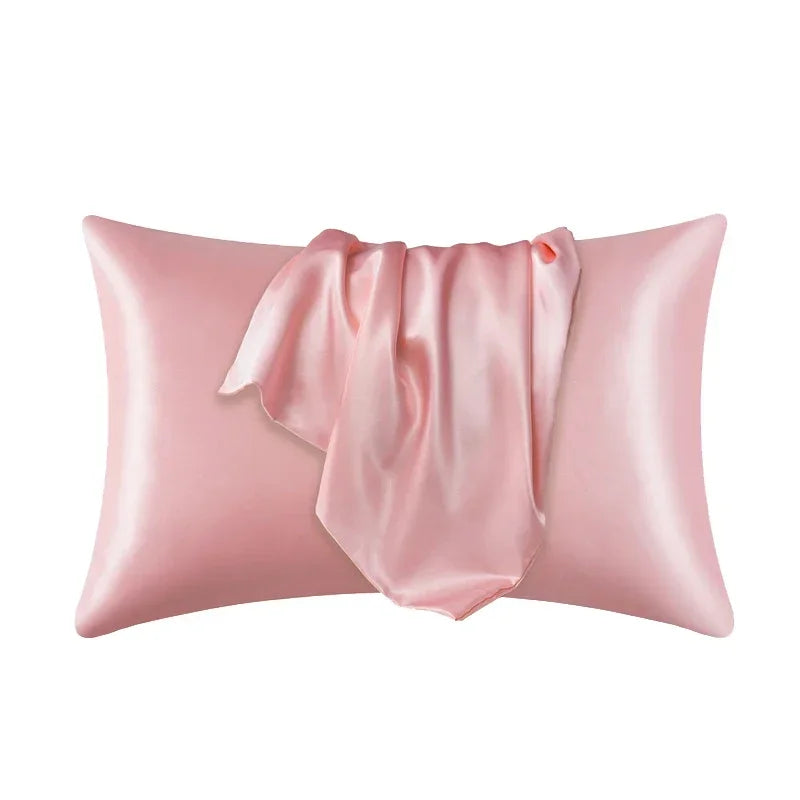 Funda de Almohada de 100% Seda de Morera – Suave para el Cabello y la Piel