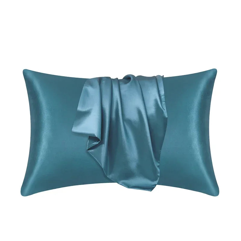 Funda de Almohada de 100% Seda de Morera – Suave para el Cabello y la Piel