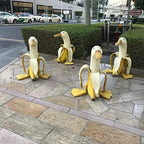 Escultura de plátano – un toque juguetón para tu jardín