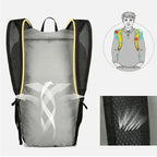 Carvallo PackLite 20 L | Ultraligero y A Prueba de Agua | Plegable para Viajes y Senderismo
