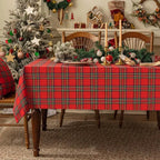 Carvallo - Mantel a cuadros navideño