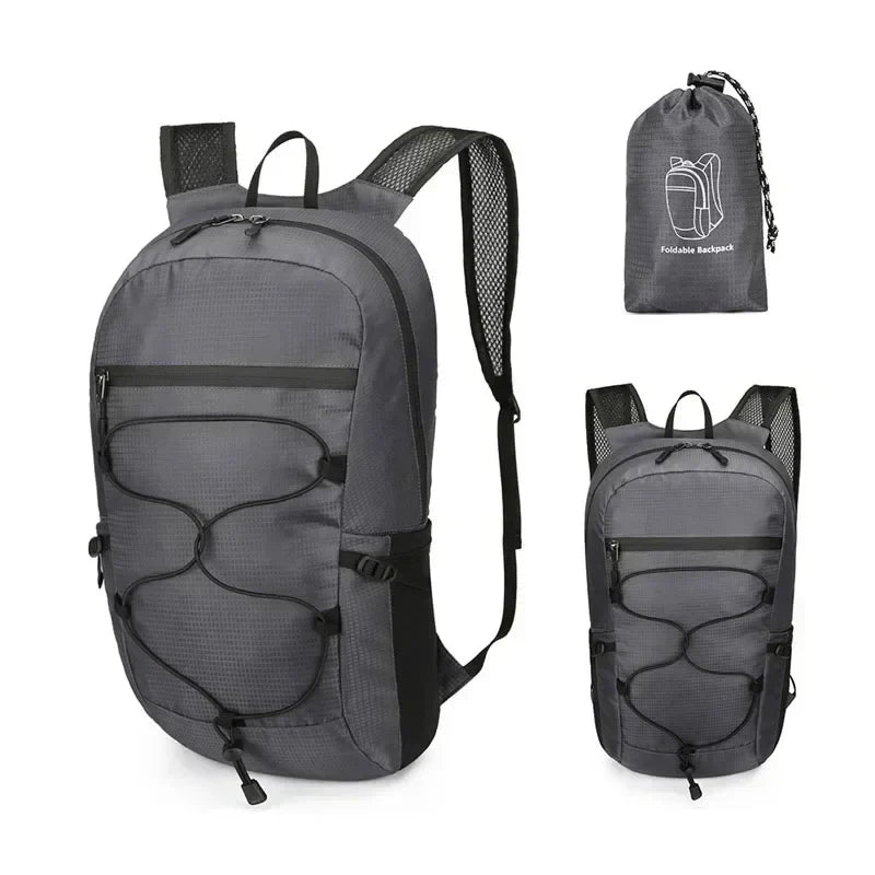 Carvallo PackLite 20 L | Ultraligero y A Prueba de Agua | Plegable para Viajes y Senderismo