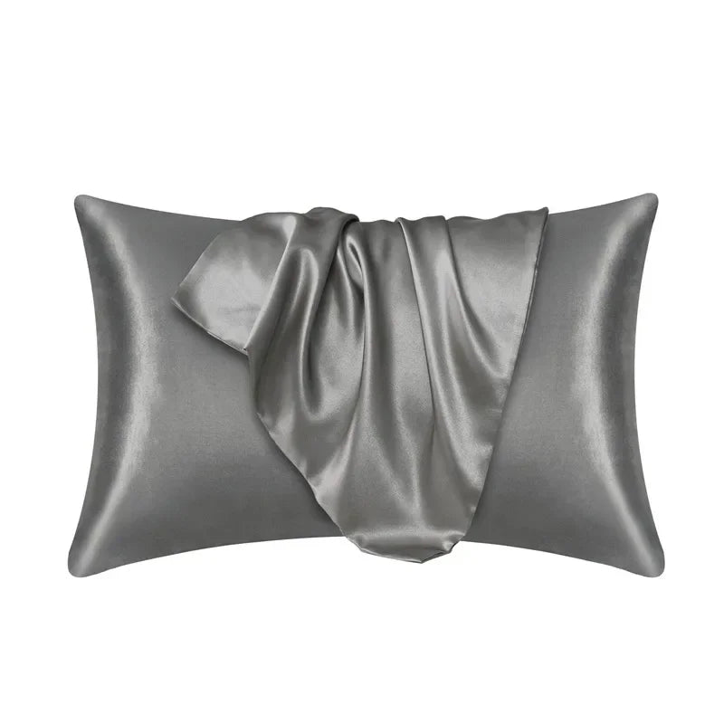 Funda de Almohada de 100% Seda de Morera – Suave para el Cabello y la Piel