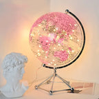 Lámpara de Globo Terráqueo LED Rotativa Royaleva – Pieza de Decoración Belyst Jord