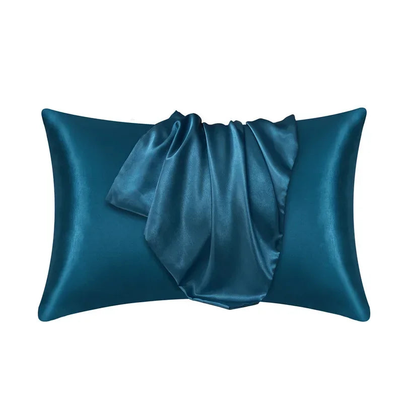 Funda de Almohada de 100% Seda de Morera – Suave para el Cabello y la Piel