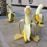 Escultura de plátano – un toque juguetón para tu jardín