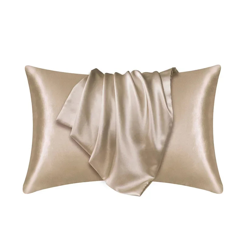 Funda de Almohada de 100% Seda de Morera – Suave para el Cabello y la Piel