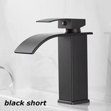 Grifo de Caída para Lavabo de Acero Inoxidable Grifo Mezclador Monomando Diseño Moderno Grifo de Caída 19cm 25cm Cromo